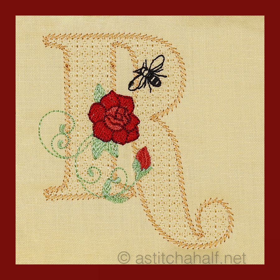 Lost Summer Monogram Letter R