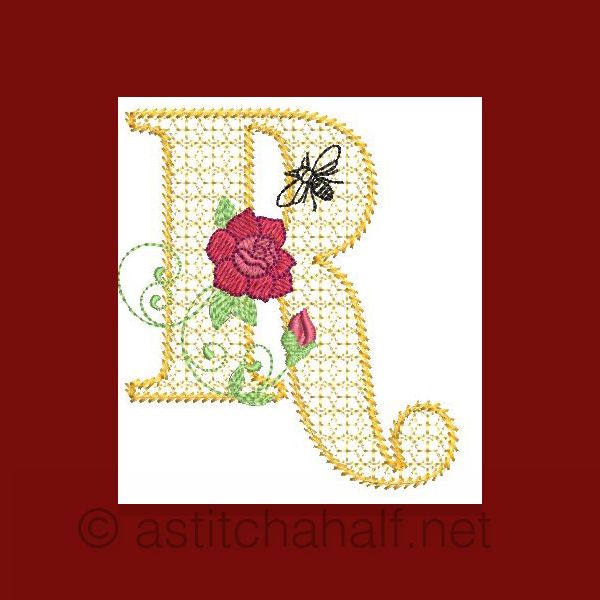 Lost Summer Monogram Letter R