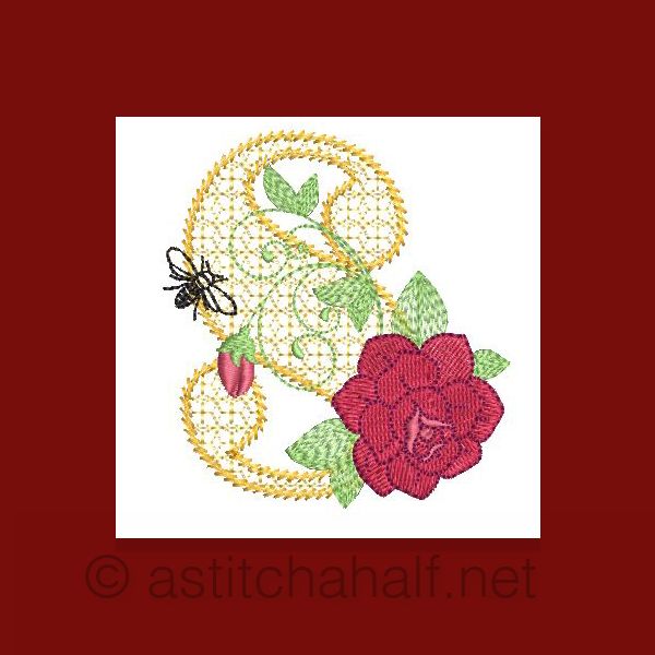 Lost Summer Monogram Letter S