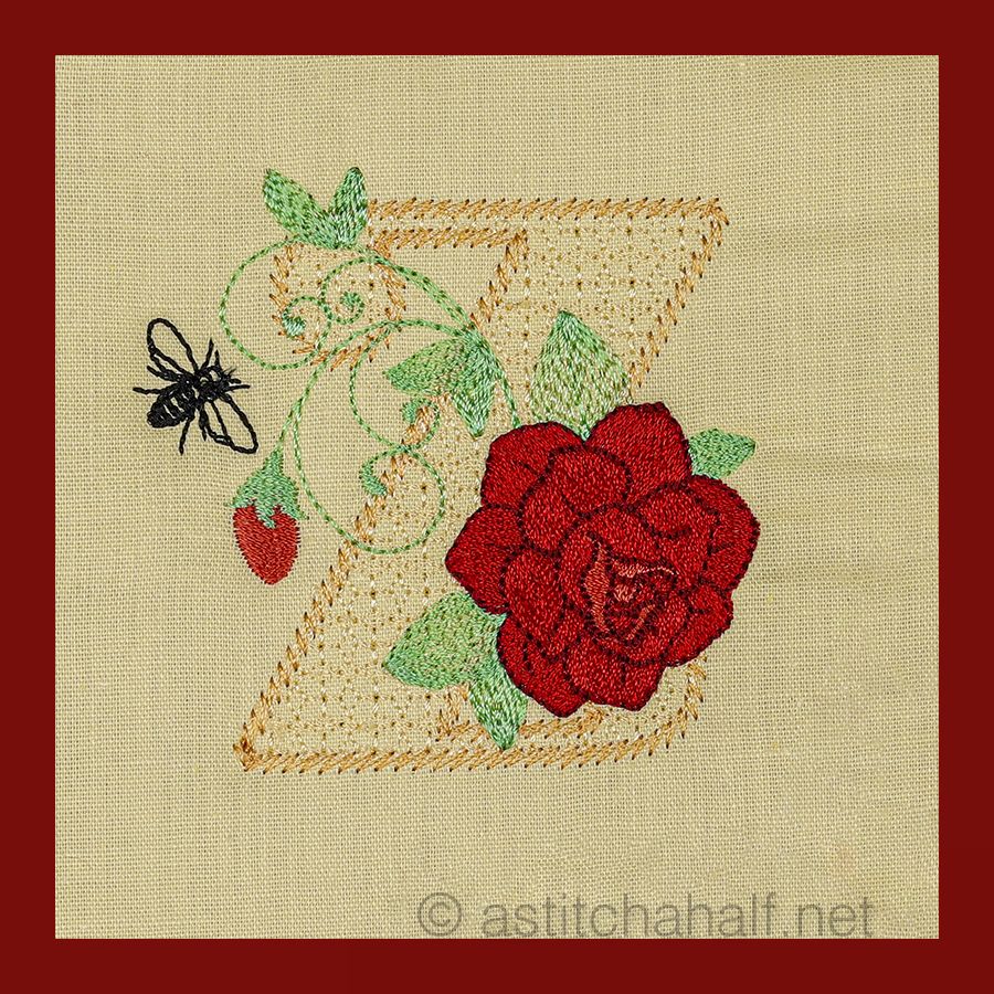 Lost Summer Monogram Letter Z