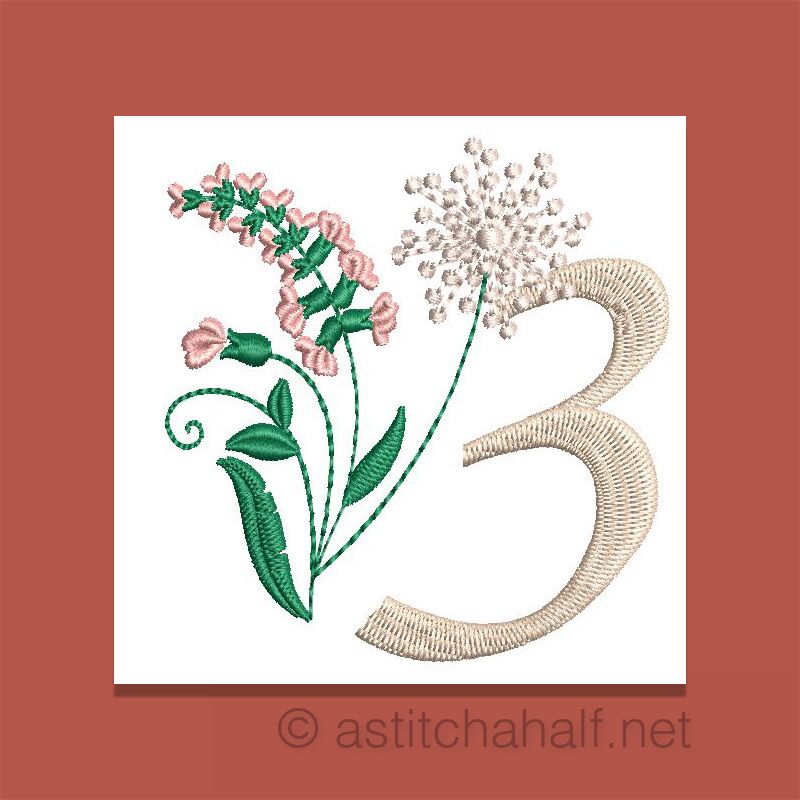 Florentina Monogram Number 3