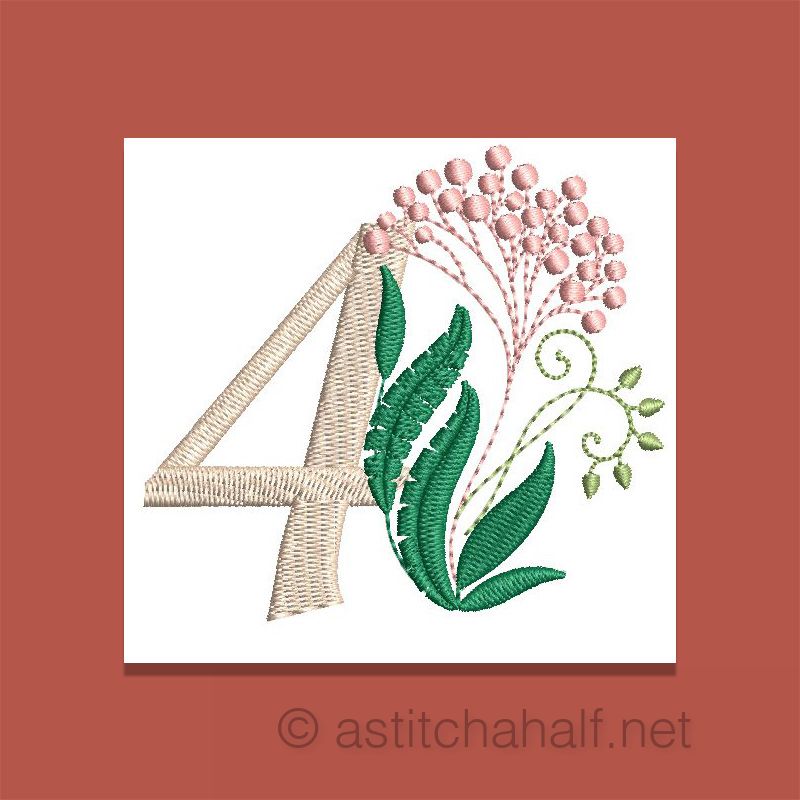 Florentina Monogram Number 4