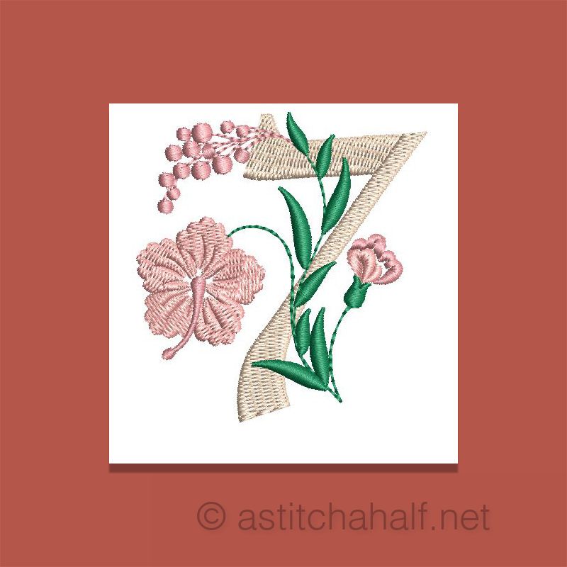 Florentina Monogram Number 7