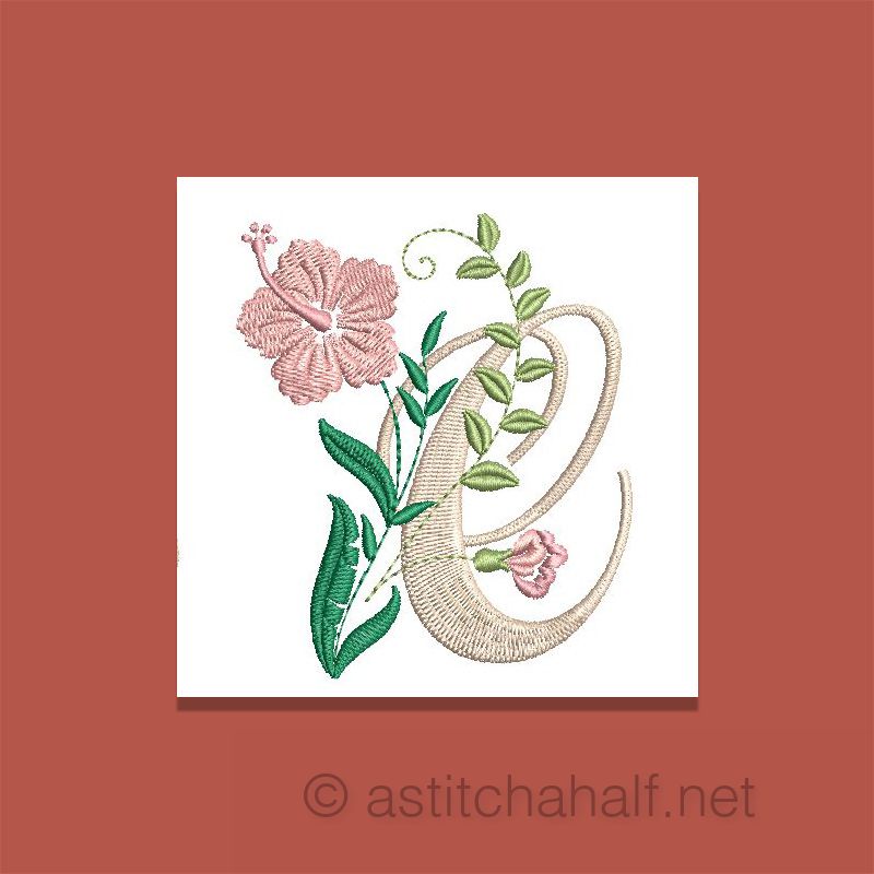 Florentina Monogram Letter C