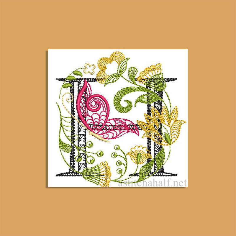 Natures Bounty Monogram Letter H