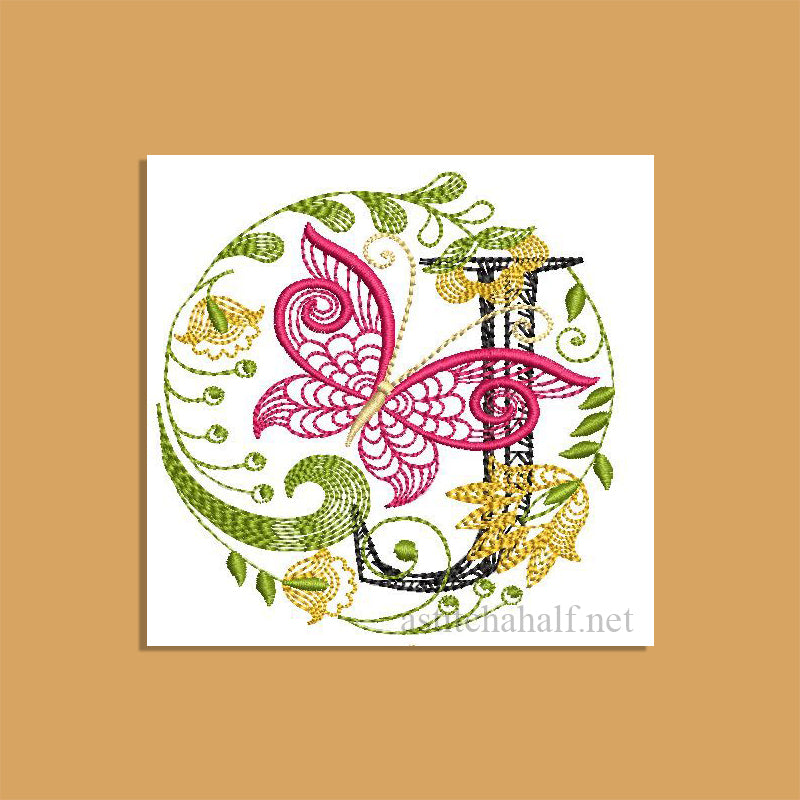Natures Bounty Monogram Letter J