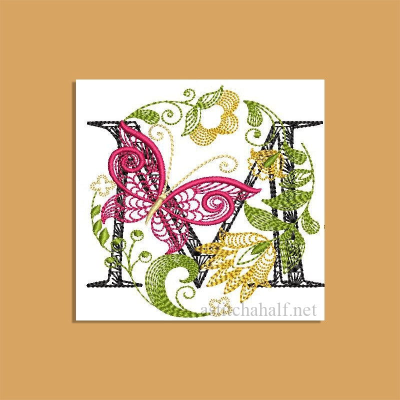 Natures Bounty Monogram Letter M