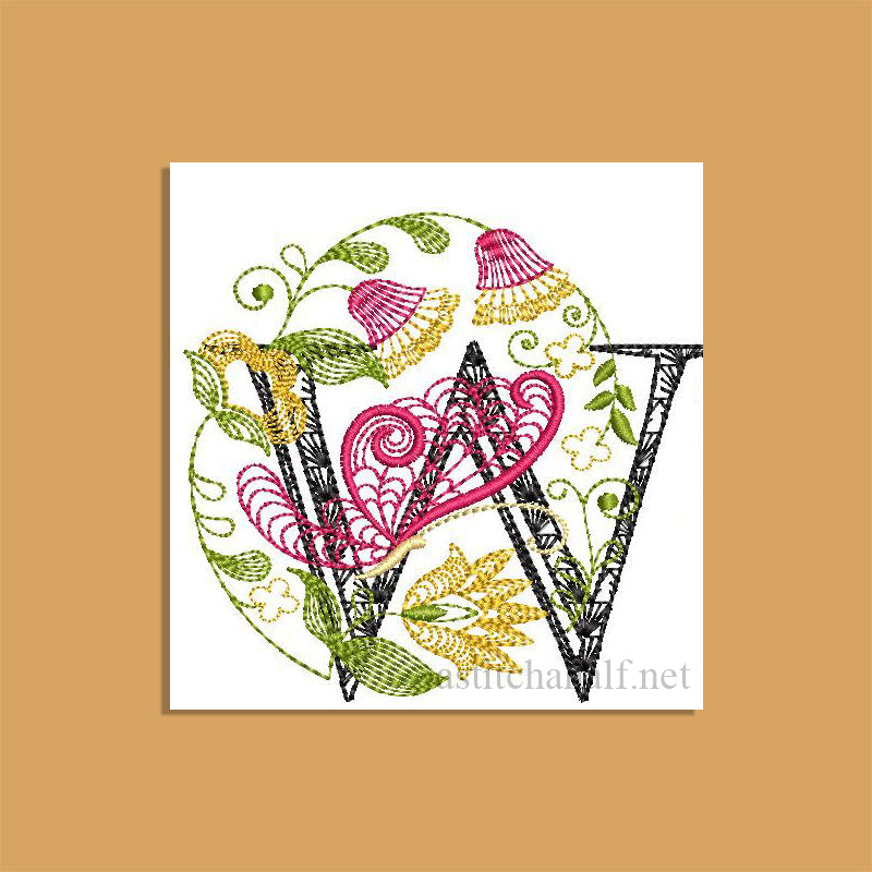 Natures Bounty Monogram Letter W