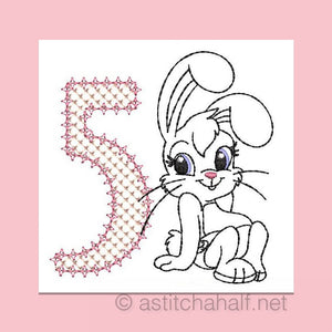 Cottontail Bliss Monogram Combo