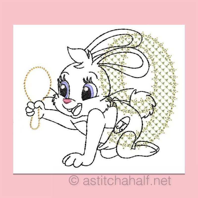 Cottontail Bliss Monogram Number 9