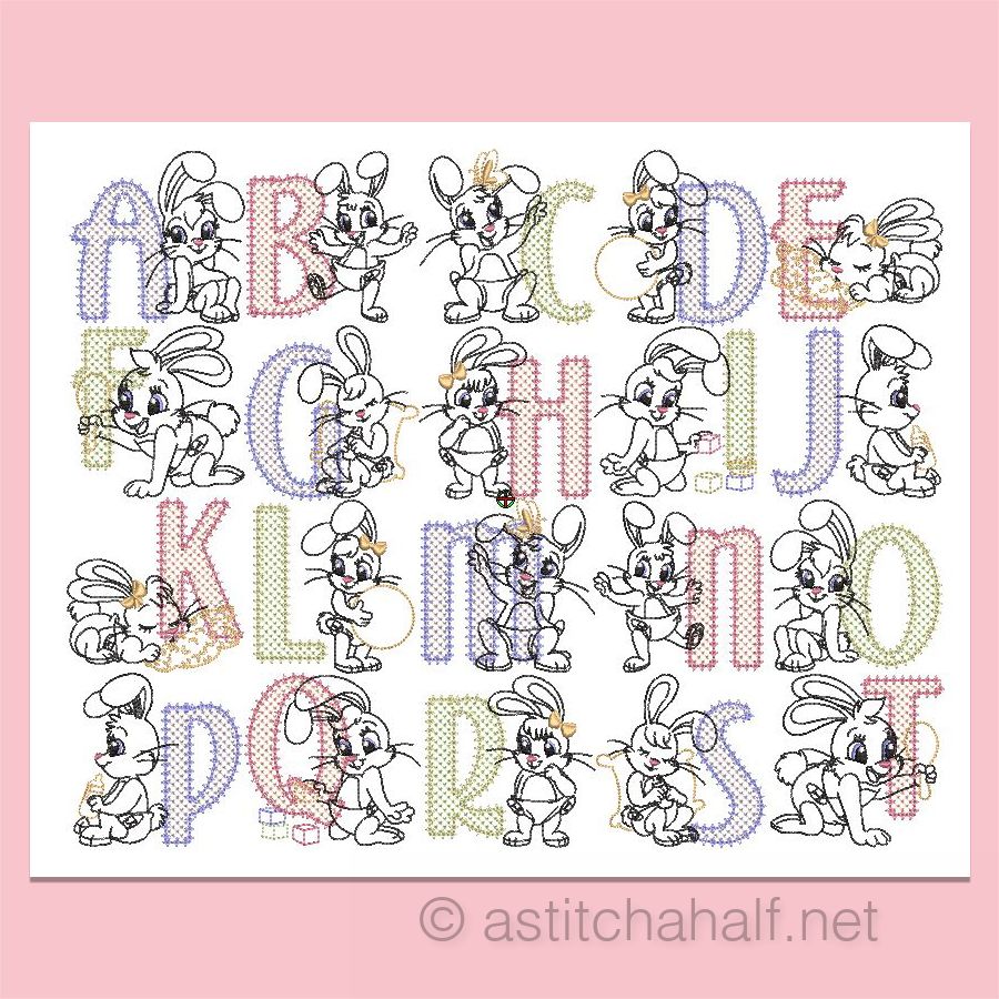 Cottontail Bliss Monogram Combo