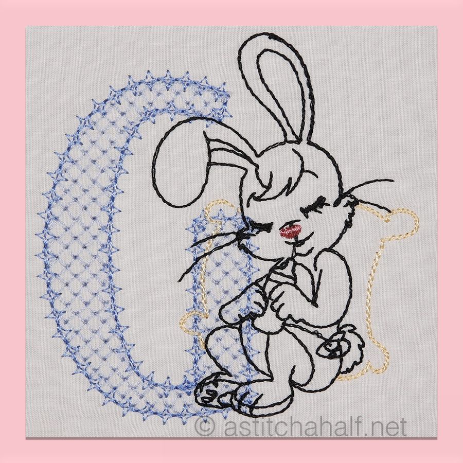 Cottontail Bliss Monogram Letter G