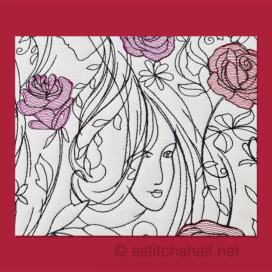 Lady in Red Seamless Combo