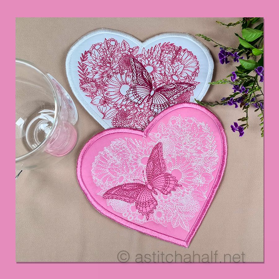 Fluture Heart Trivet Combo