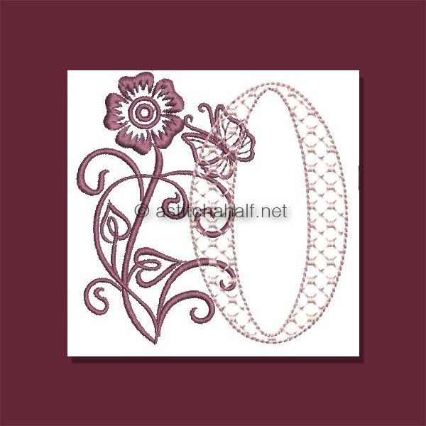 Multiflora Monogram Number 0