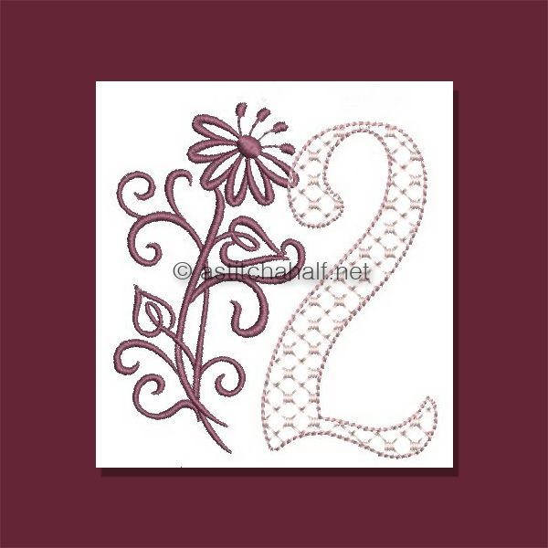 Multiflora Monogram Number 2