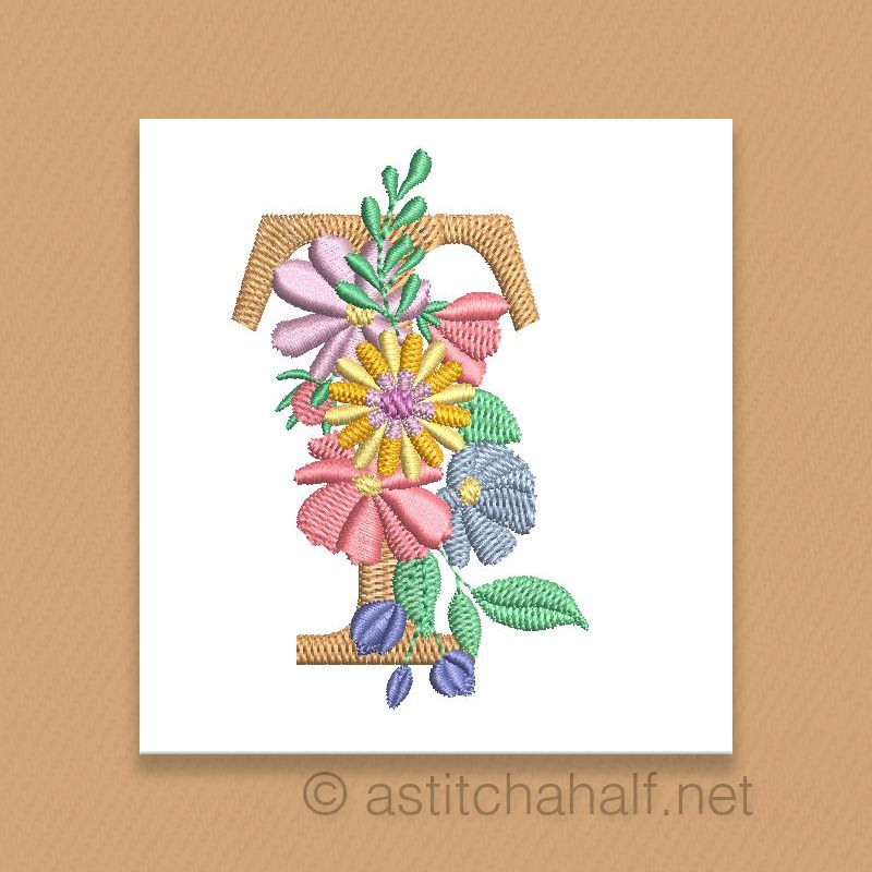Equinox Garden Monogram Letter T