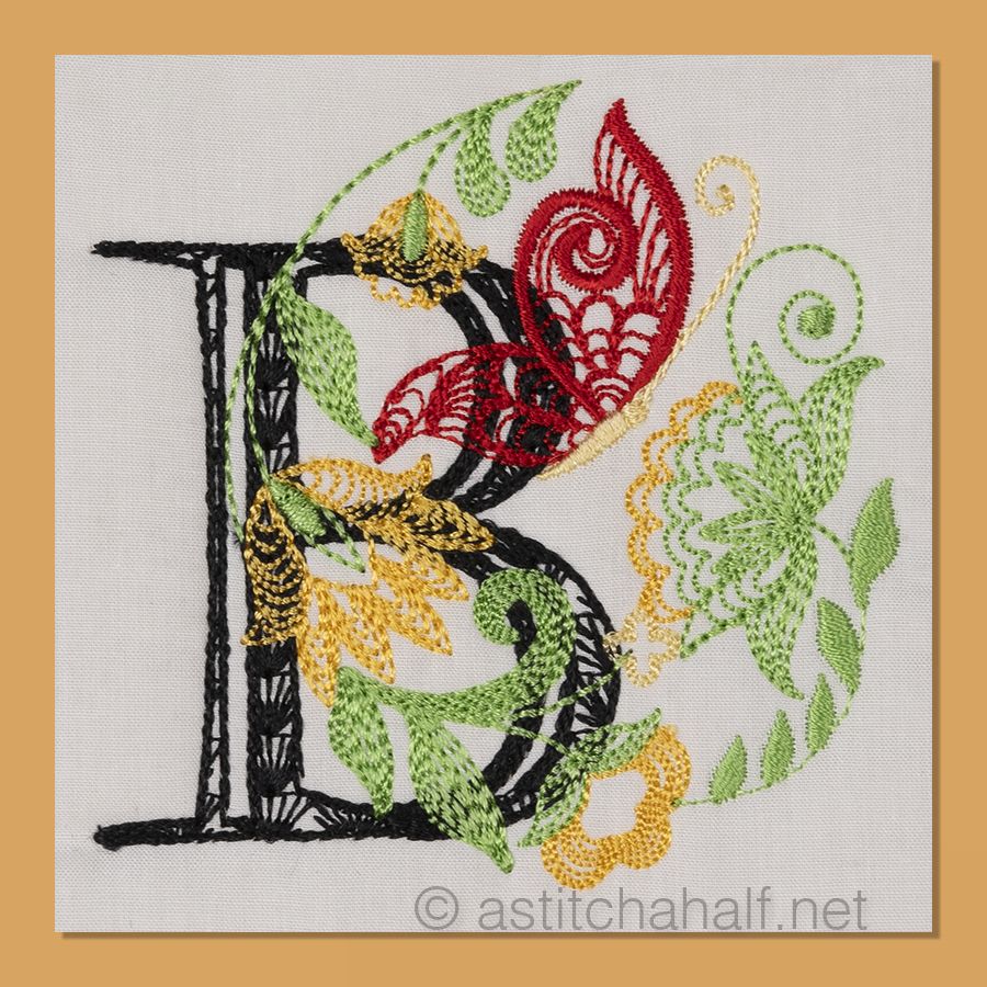 Natures Bounty Monogram Letter B