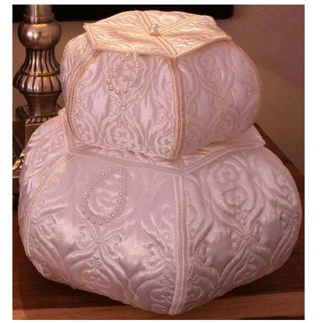 Romantic Duo Boxes - a-stitch-a-half