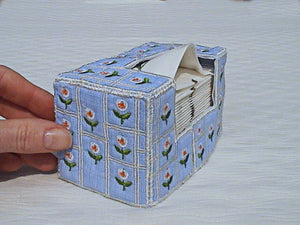 Fsl and Applique Petite Tissue Boxes - a-stitch-a-half