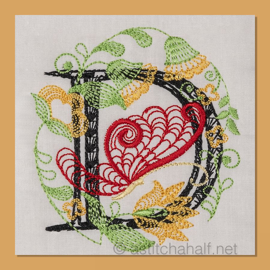 Natures Bounty Monogram Letter D