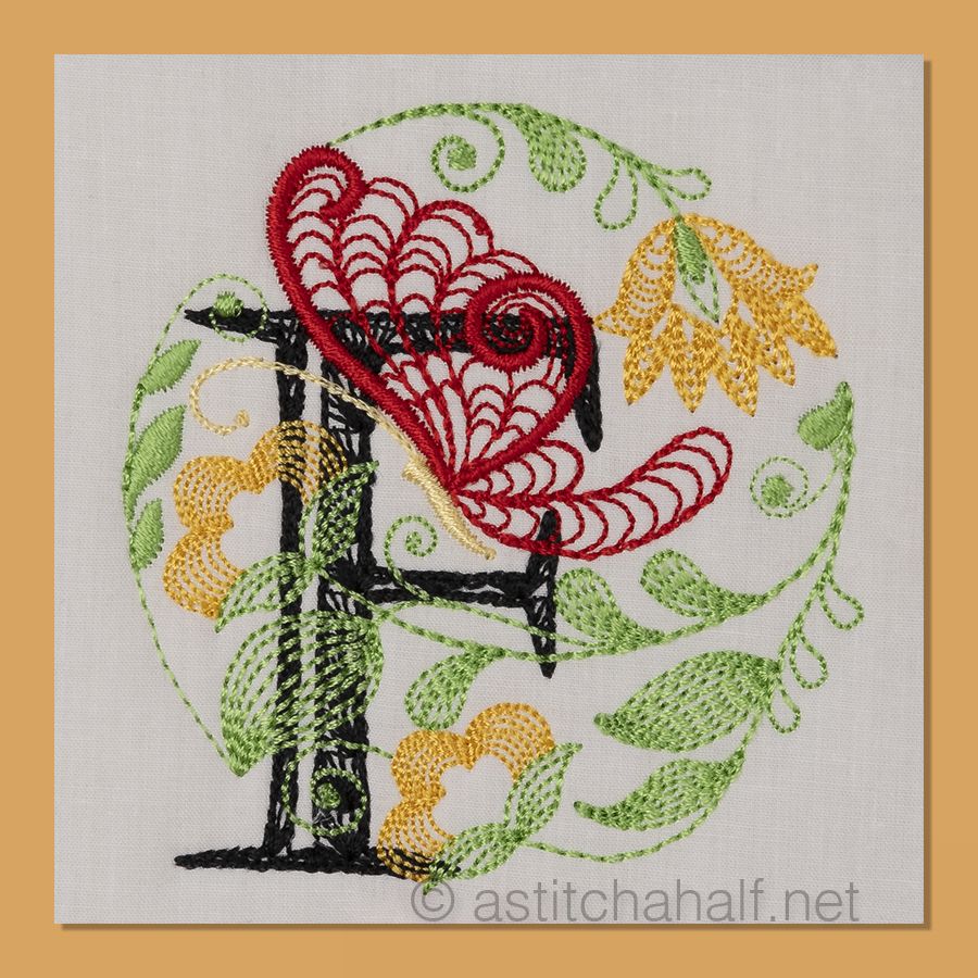 Natures Bounty Monogram Letter F