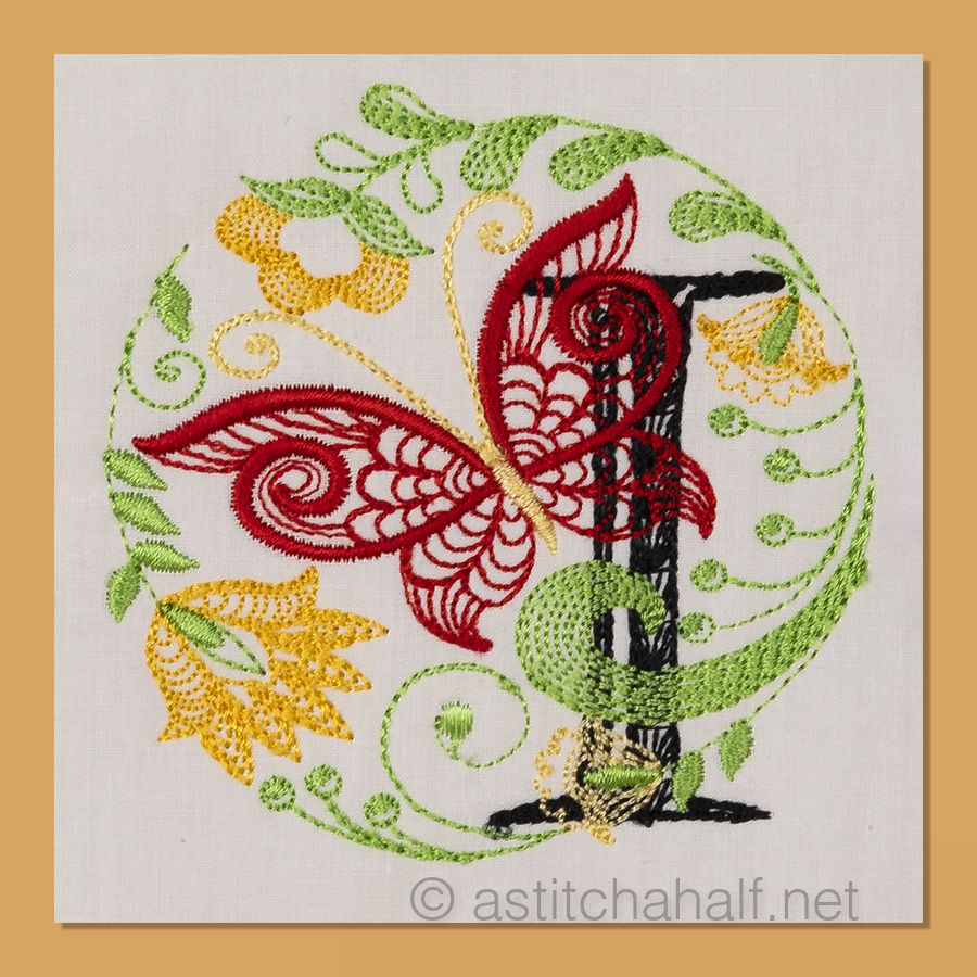 Natures Bounty Monogram Letter I