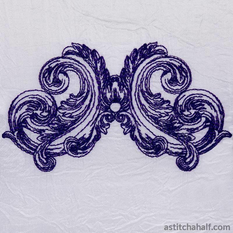 Age of Grace Border - a-stitch-a-half