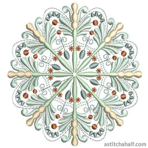 Antique Snowflake 03 - aStitch aHalf