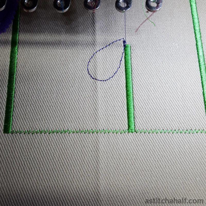 Applique Flowers for Spring - aStitch aHalf