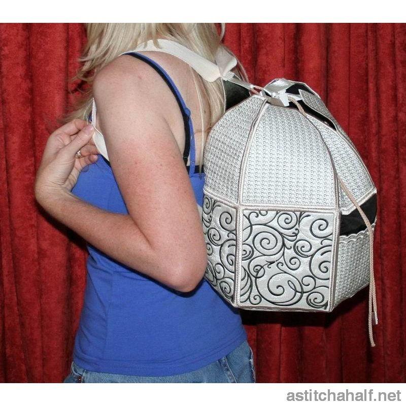 Art Deco Back Pack - aStitch aHalf