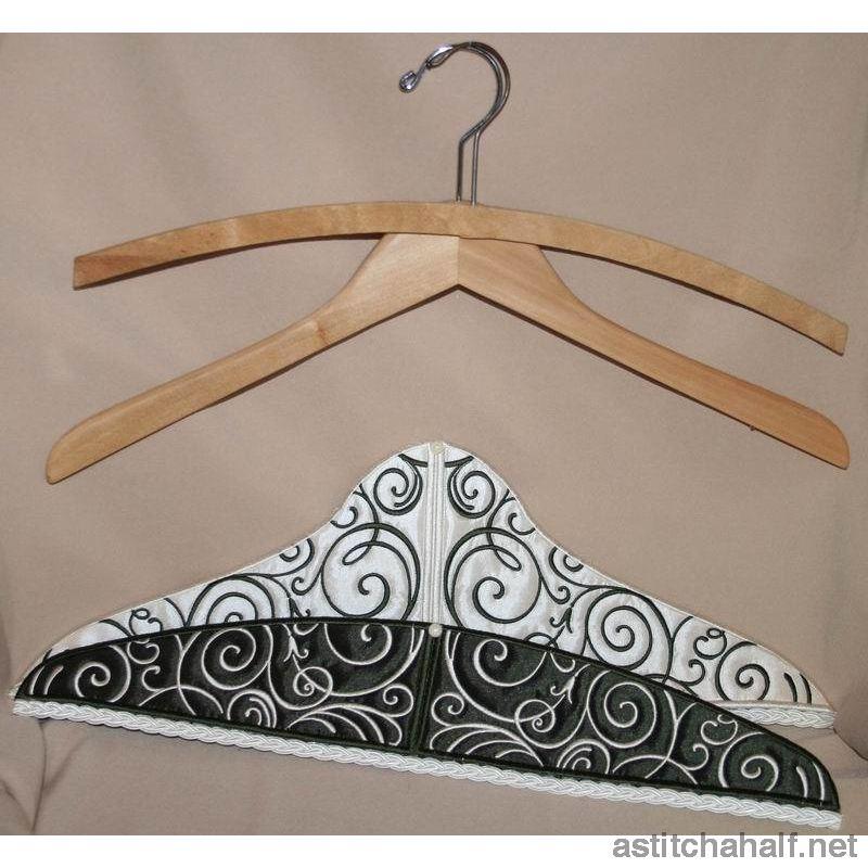 Art Deco Hanger Covers - aStitch aHalf