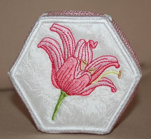 Tiger Lily Trinket Box Combo - a-stitch-a-half