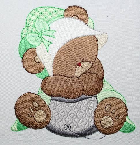 Lucy Bear Combo - a-stitch-a-half