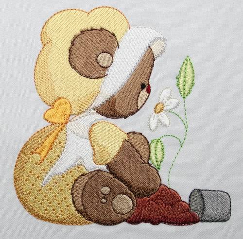 Lucy Bear Combo - a-stitch-a-half