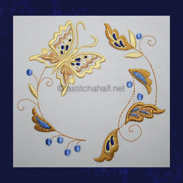 Butterfly Corona Combo - aStitch aHalf