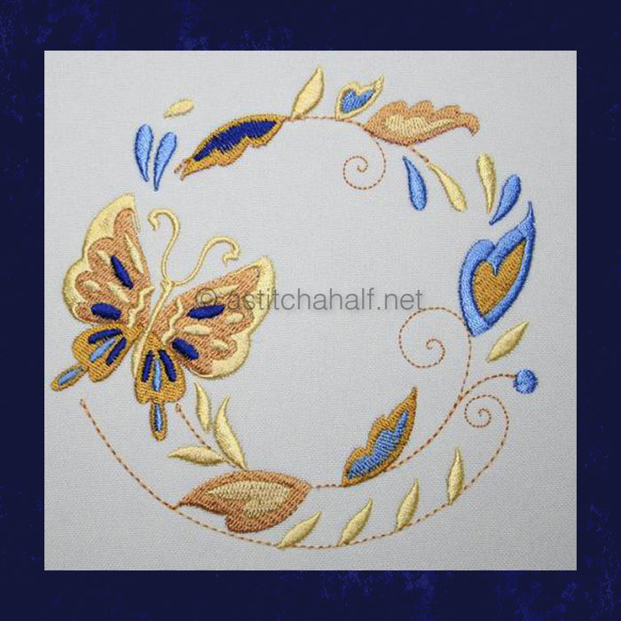 Butterfly Corona Combo - aStitch aHalf