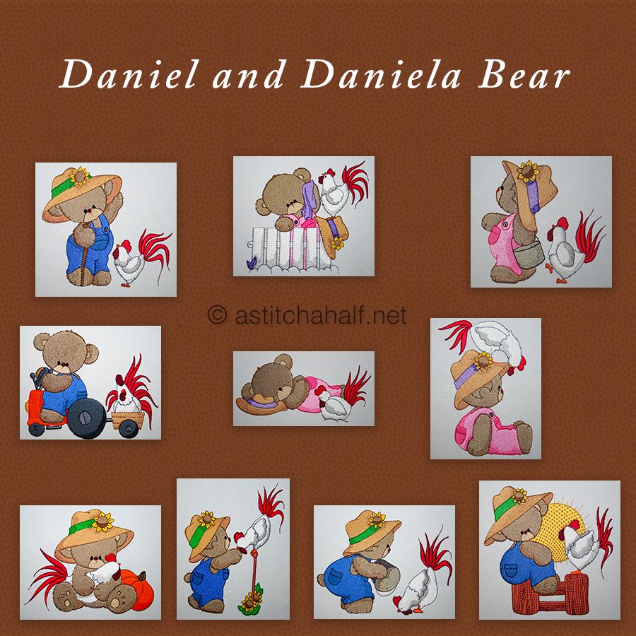 Daniel and Daniela Bear Combo