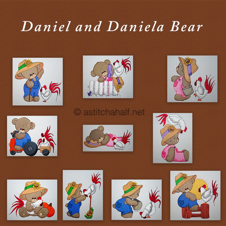Daniel and Daniela Bear Combo