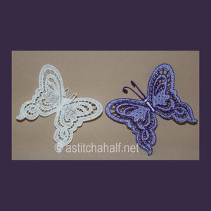 Freestanding Lace Butterfly 03 - aStitch aHalf