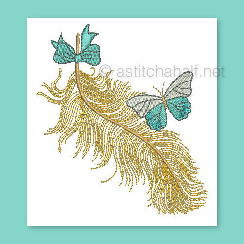 Feathers 01 - a-stitch-a-half