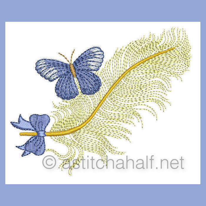 Feathers 08 - a-stitch-a-half