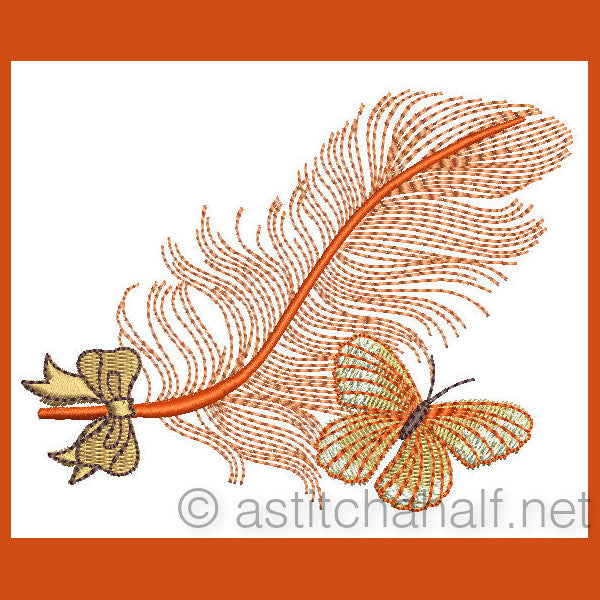 Feathers 09 - a-stitch-a-half