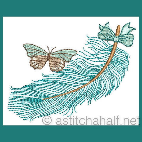 Feathers 10 - a-stitch-a-half