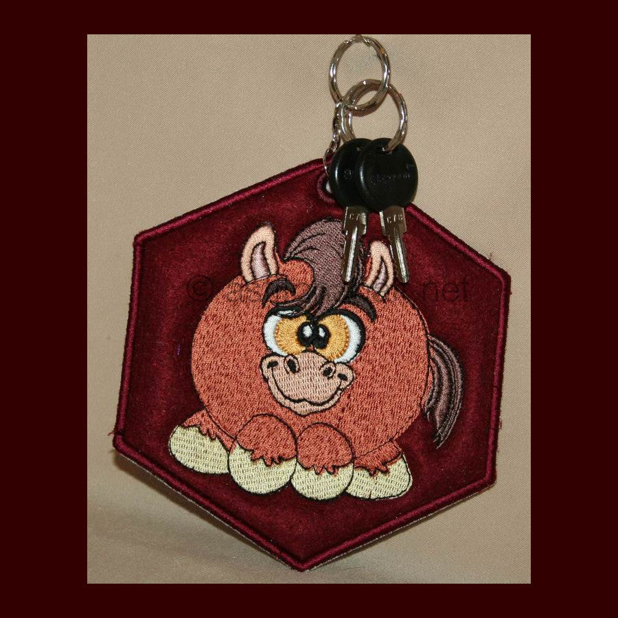 Pony Key Tag