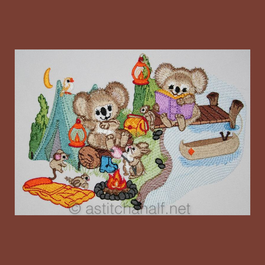 Fuzzy Outdoors - a-stitch-a-half