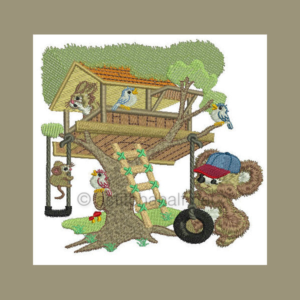 Fuzzy Jacob Tree House