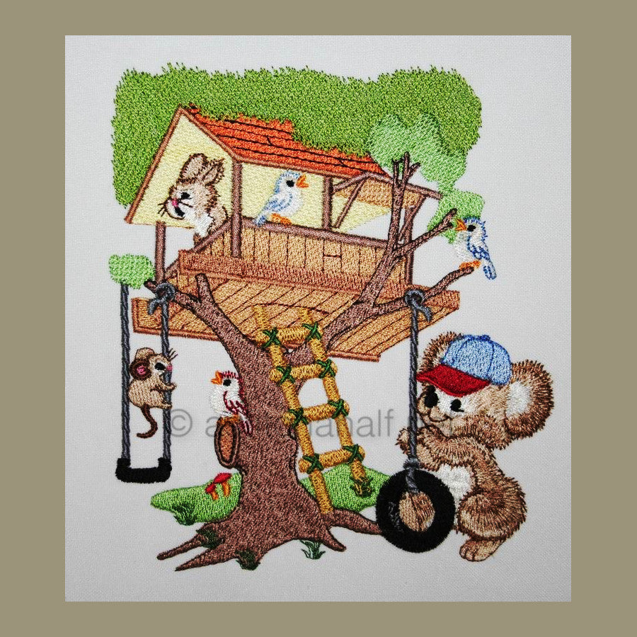 Fuzzy Jacob Tree House