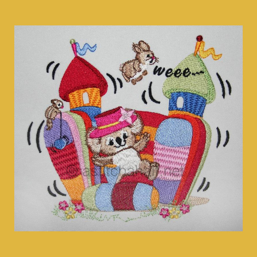 Fuzzy Emma Jumping Castle