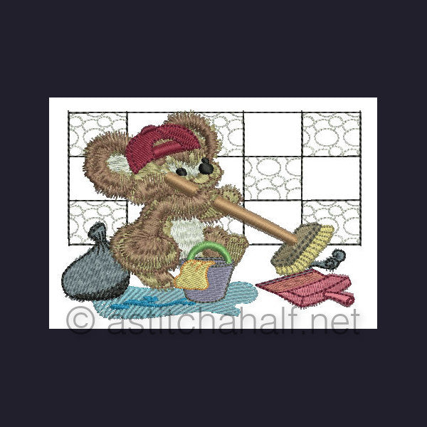 Fuzzy Jacob Chores - aStitch aHalf